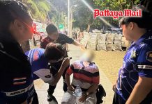 Unprovoked attack in Pattaya leaves foreign tourist injured on beach