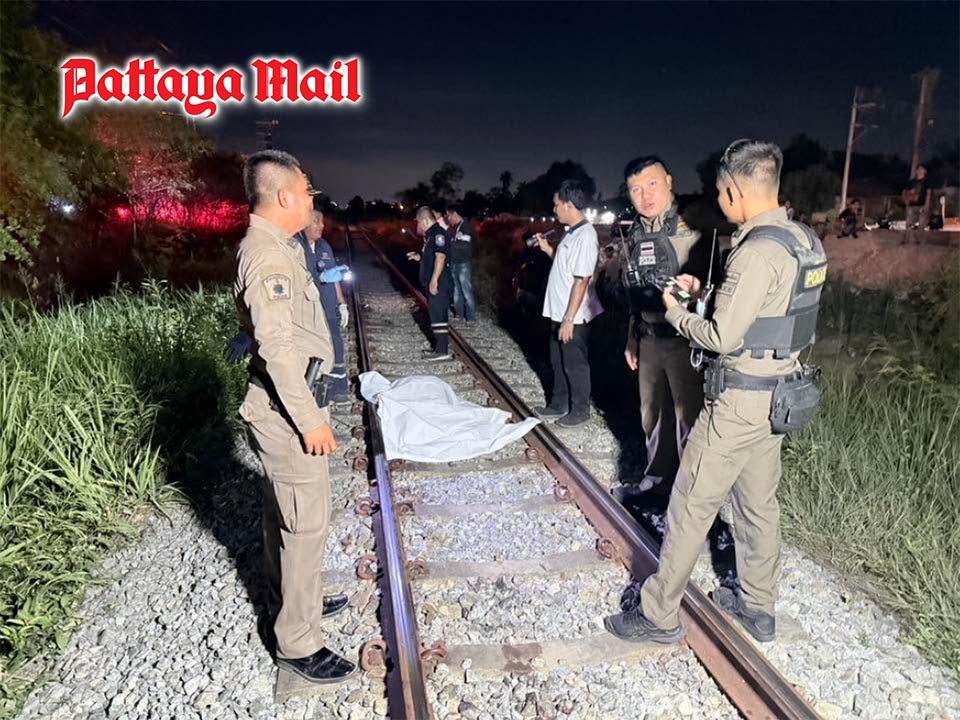 Mystery surrounds fatal train strike near Pattaya as police probe man’s final moments