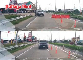 No shame for ‘No Entry’ signs as wrong-way driving continues across Thailand