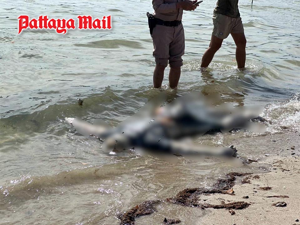 Mystery body washes ashore at Navy Beach in Sattahip, foul play not ruled out