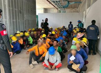 Chinese engineers and illegal migrant workers arrested at Phuket luxury development