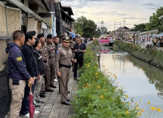 Tourism Police and community join forces to upgrade safety at Chiang Mai’s Khlong Mae Kha