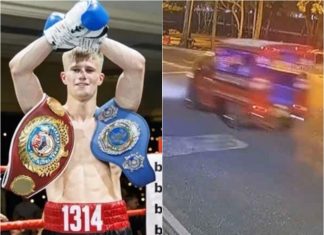 Phuket tuk-tuk driver charged after British boxer falls to death in Patong