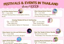 Thailand unveils packed June 2026 calendar of festivals, sports, and cultural events