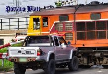 Ausländischer Fahrer riskiert Zugunglück in Pattaya – Öltankzug bremst in letzter Sekunde