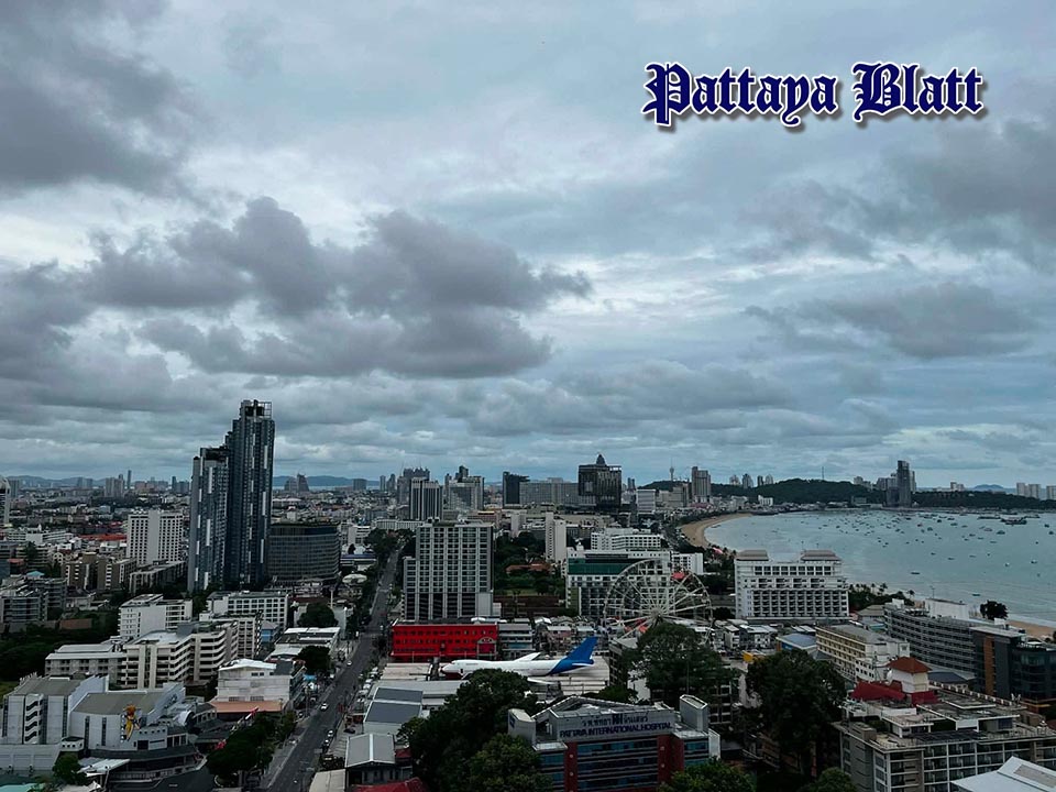 Pattaya bereitet sich auf erhöhte Sturmgefahr vor – Wetterlage verschärft sich in der Region