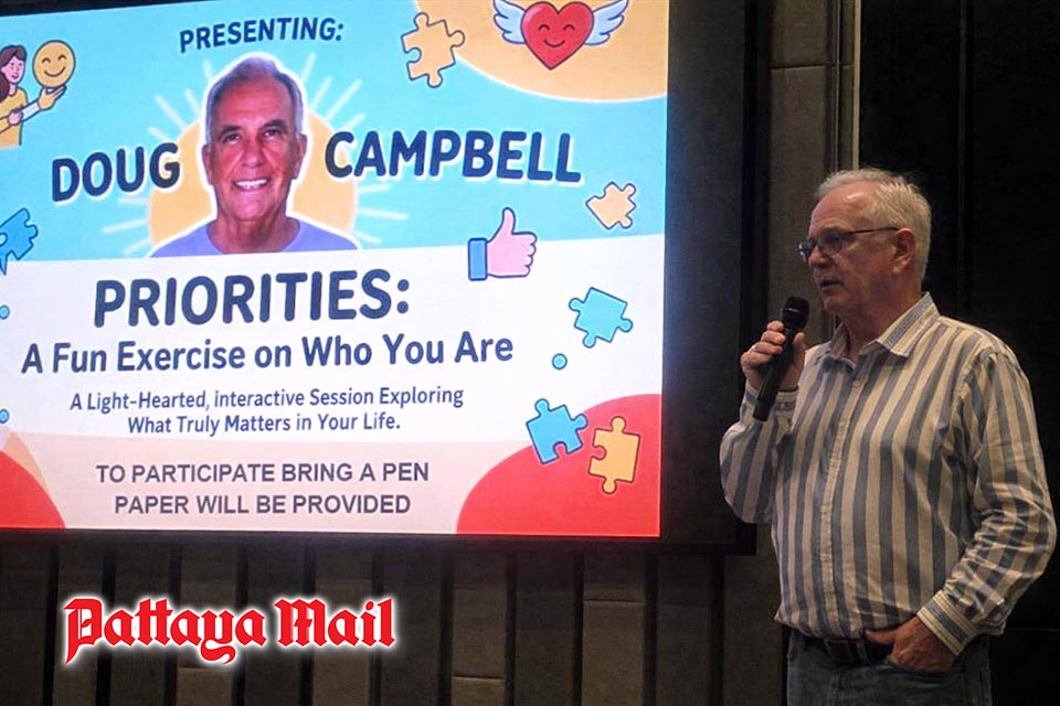 Doug Campbell encourages Pattaya expats to examine the values that shape their lives
