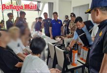 Luxury Pattaya pool villas raided in Chinese nominee probe, laughing gas found