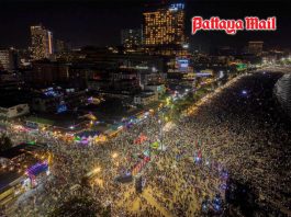 A Pattaya’s biggest weekend nears as beach fireworks fill hotels and rooftop tables