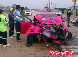 Fatal rear-end crash with parked truck near Bangkok
