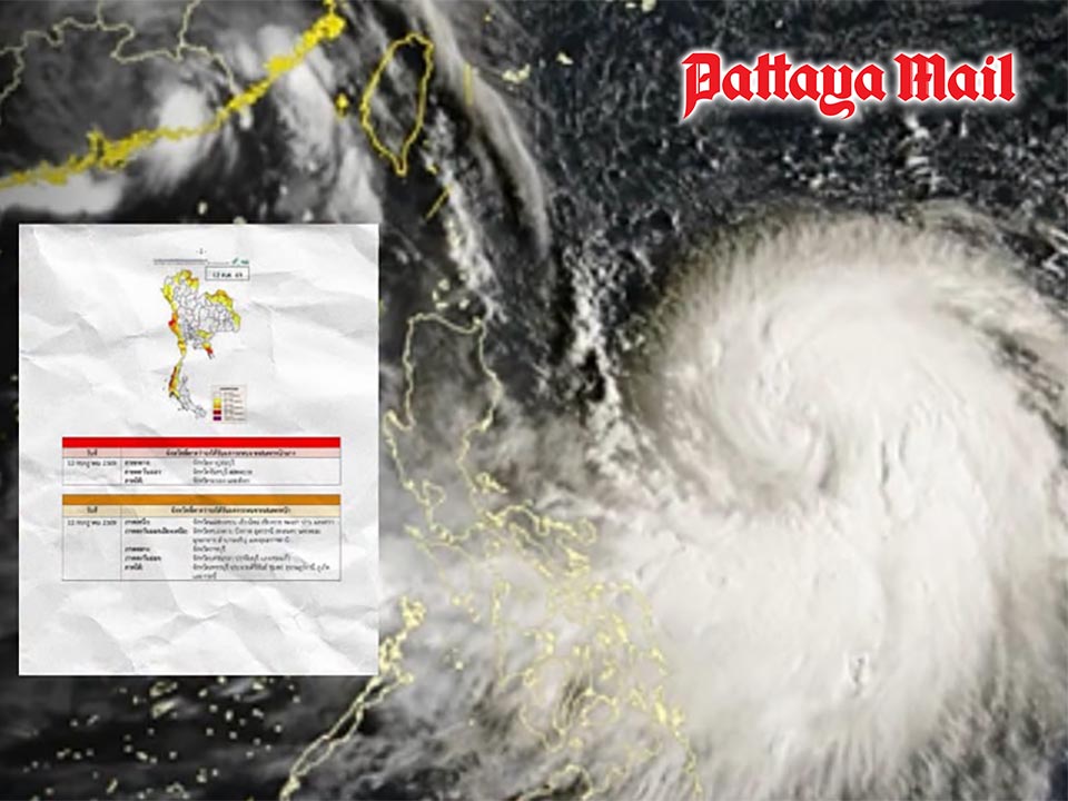Pattaya and Eastern Coast face storm threat as monsoon sends waves soaring