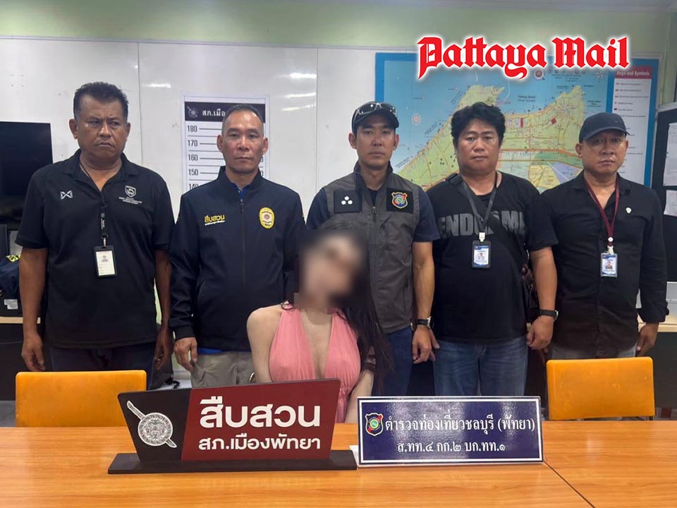 Pattaya Police arrest 20-year-old male suspect at condo in theft case