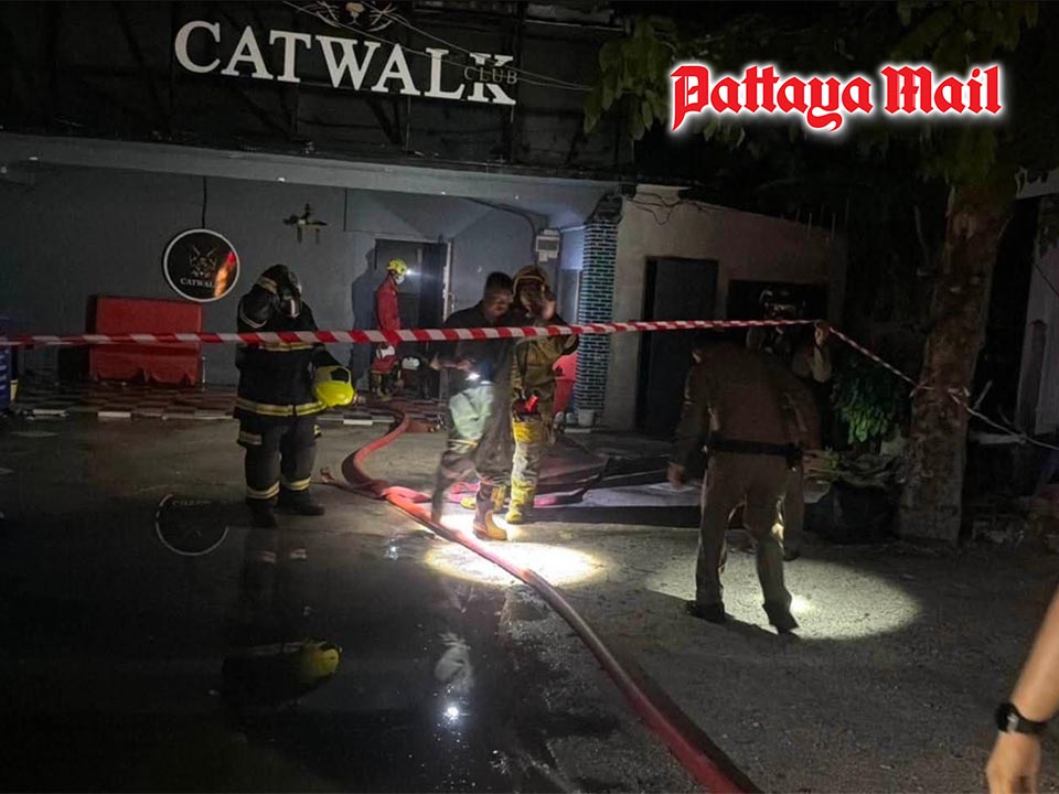 Pattaya bar fire kills staff member as illegal venue lacks fire exit