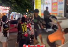 Pattaya crash fights becoming an all too familiar sight on city streets
