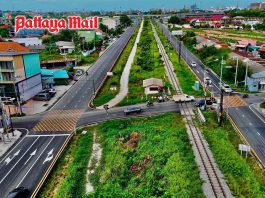 Pattaya’s 30km railway road upgrade improves traffic flow and EEC logistics