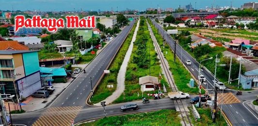 Pattaya’s 30km railway road upgrade improves traffic flow and EEC logistics