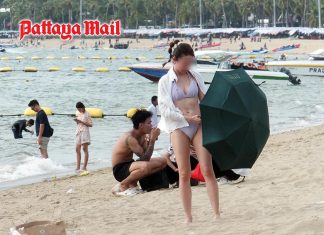 Holiday spirit turns Pattaya into a tourism hotspot