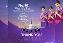 Millions of memories lift Thai Airways into world’s airline elite