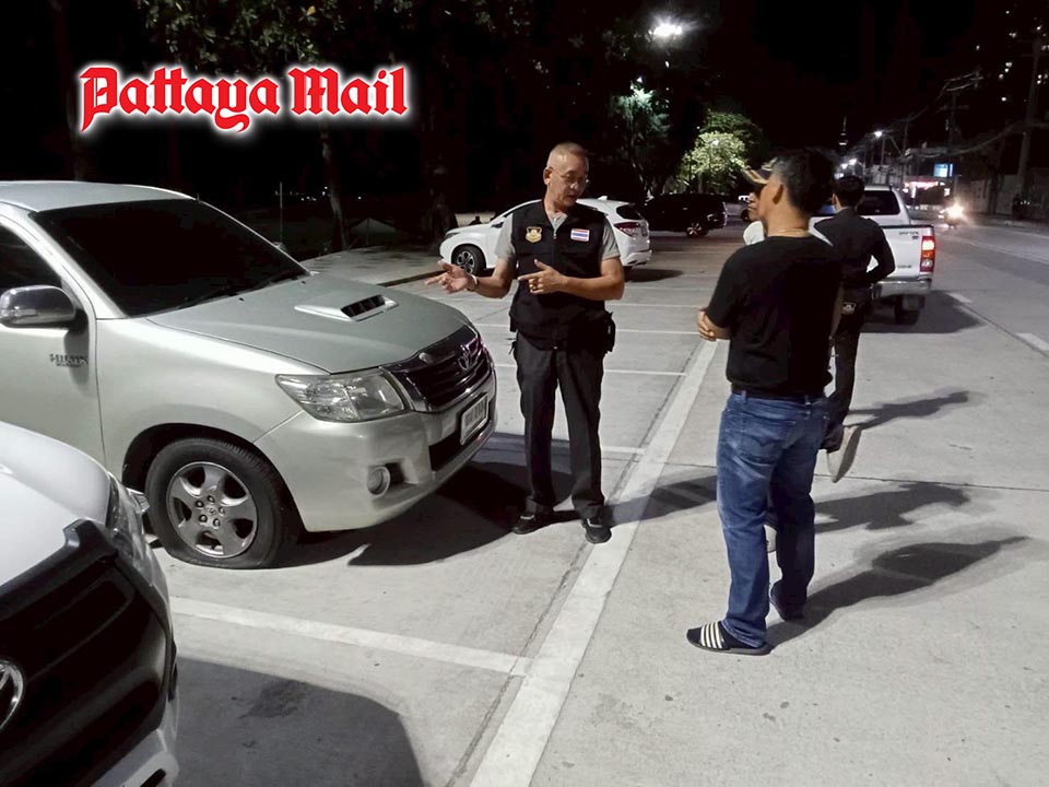 Mystery tyre slasher targets five contractor vehicles in Pattaya’s Jomtien