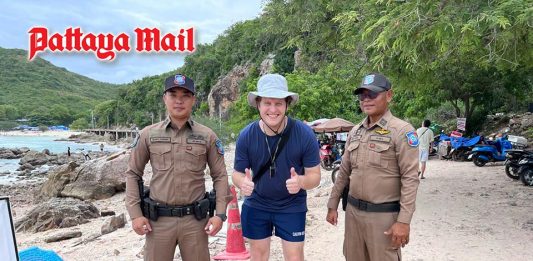 Paradise without the problems Pattaya Tourist Police keep watch over Koh Larn