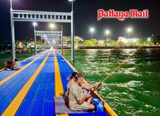 Pattaya’s new bridge draws peaceful anglers and sunset seekers by Naklua Sea
