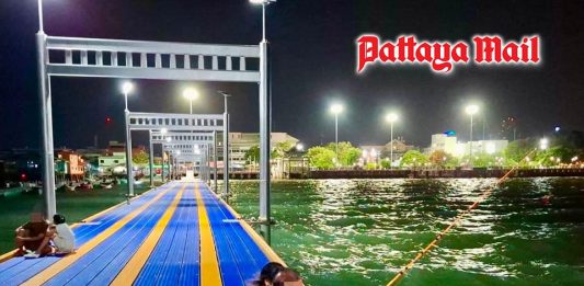Pattaya’s new bridge draws peaceful anglers and sunset seekers by Naklua Sea
