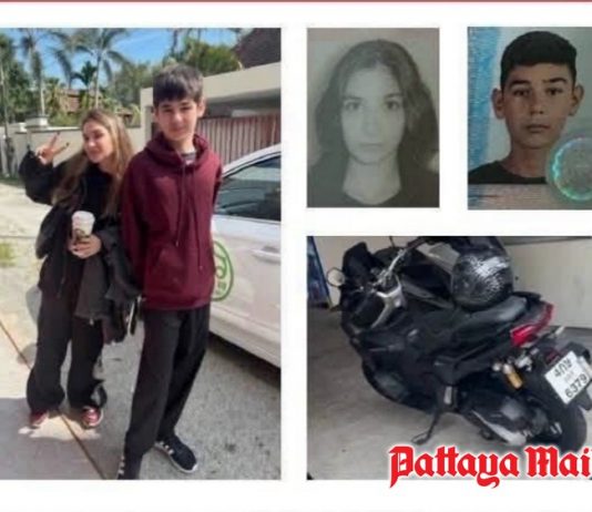Russian siblings vanish near Pattaya after sending chilling ‘URGENT’ message