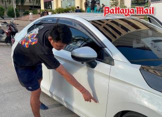 Stare turns to gunfire as Pattaya man is chased and shot at