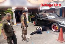 Foreign man shot after stabbing Bangkok police officer during knife rampage