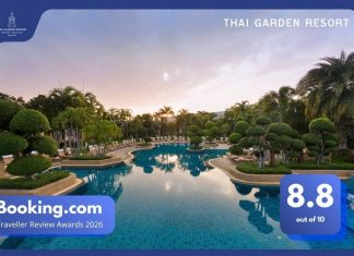 Thai Garden Resort earns prestigious Booking.com Traveller Review Award 2026