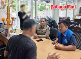 American tourist turns to Pattaya Tourist Police after alleged assault by girlfriend
