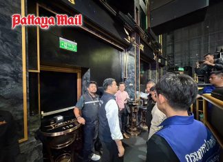 Pattaya entertainment venues given one week to improve fire safety