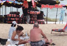 Na Jomtien Beach encroachment persists, no fireworks reported so far