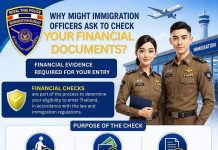 Thai Immigration explains why officers may ask foreigners to show proof of funds