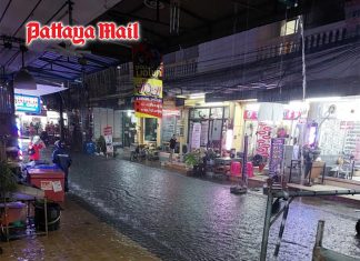 Pattaya hit hard by monsoon storm, flooding strikes across city
