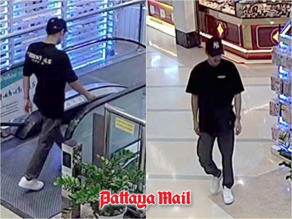 Police probe ID card left behind in north Pattaya mall gold shop theft