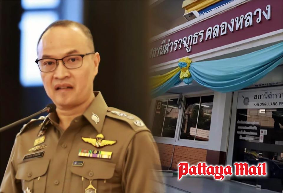 Thai Police probe Khlong Luang station chief over alleged extortion audio clip