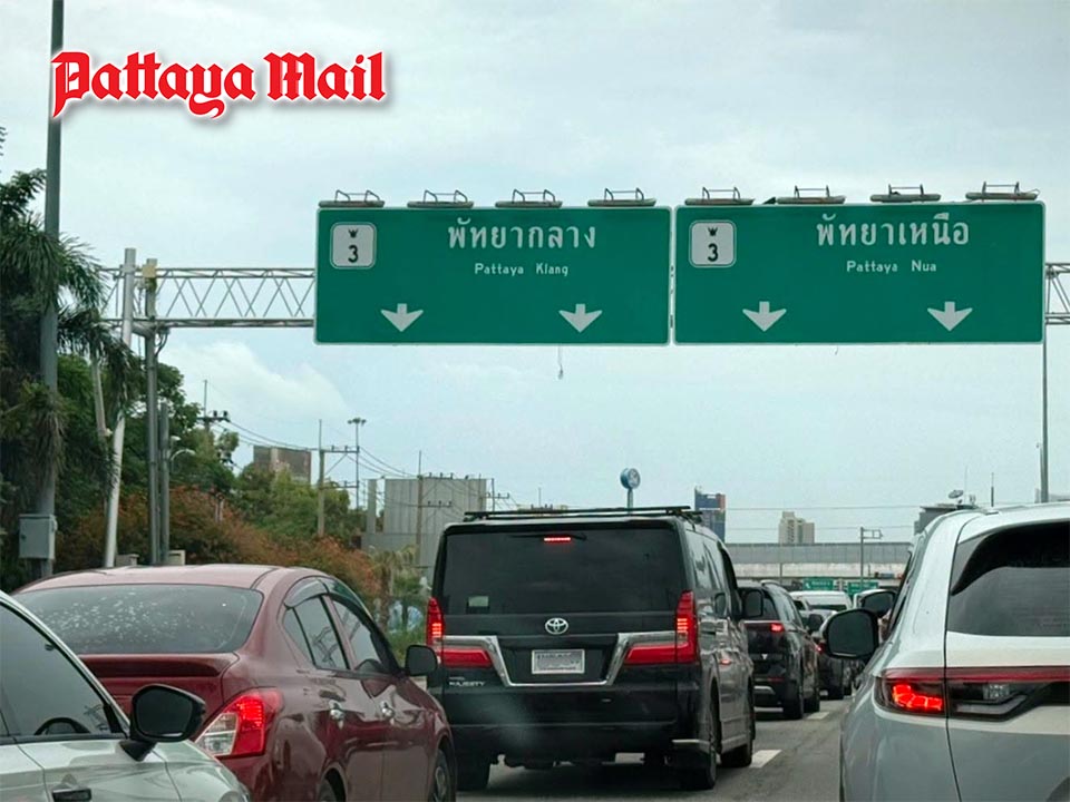Pattaya traffic worsens during holiday rush with growing congestion problems