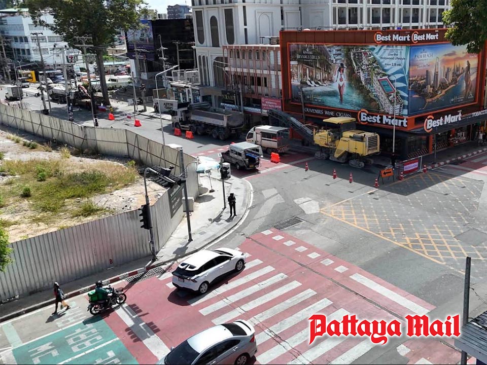 Pattaya aims to complete Second Road upgrade in 90 days
