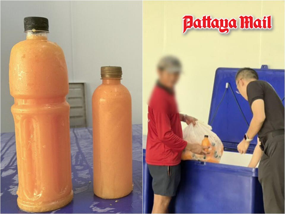 Thailand food safety alert after police uncover illegal orange juice operation
