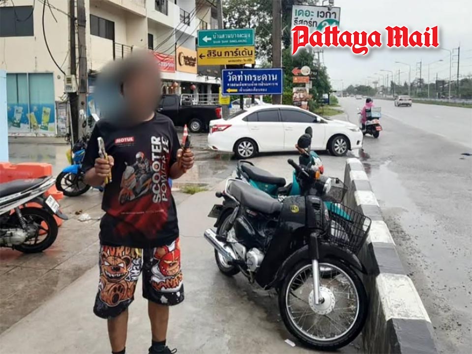 Police arrest former mechanic in motorcycle wheel theft spree in Pattaya