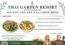 Savour an Elegant Saturday at Thai Garden Resort Pattaya’s À La Carte Dinner Night