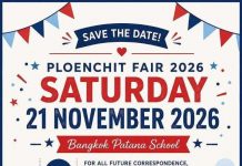 Ploenchit Fair – Saturday 21 November in support of humanitarian projects