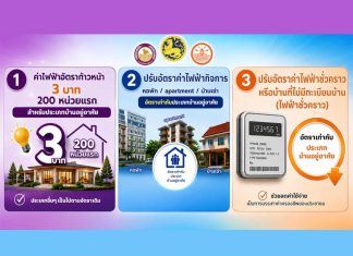 Cheaper electricity coming in September under new 3-baht cap