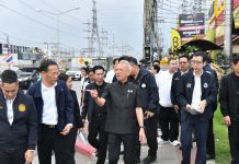 Transport Minister orders faster action to ease Samut Sakhon traffic