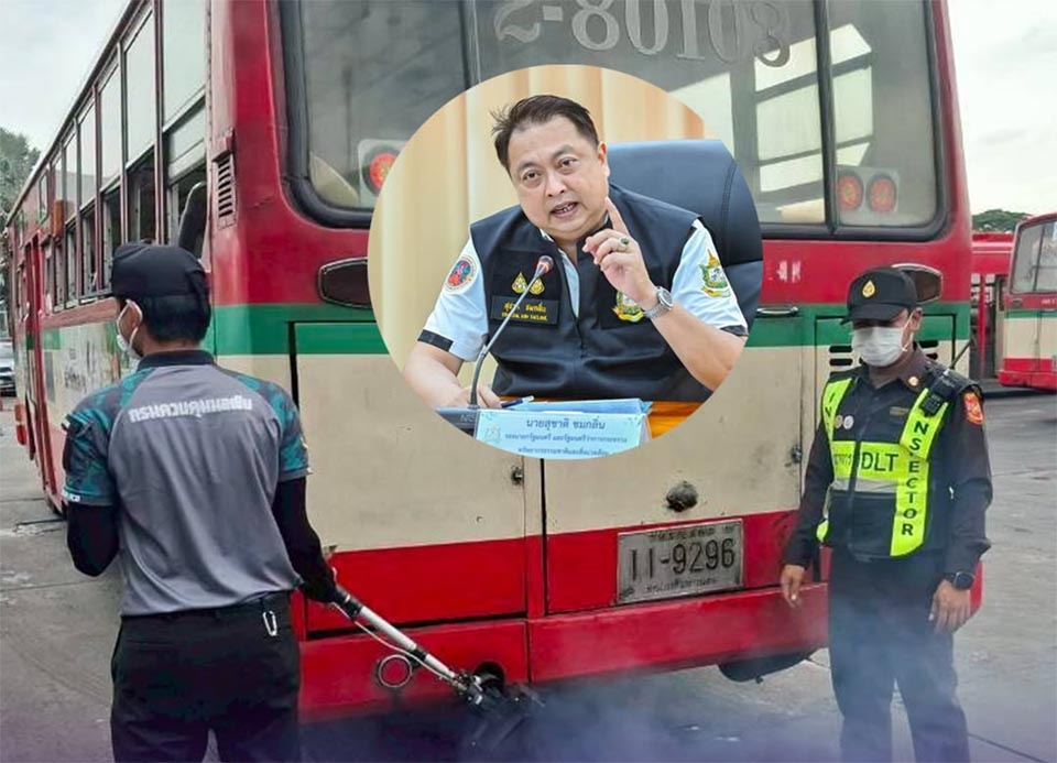 58% of buses fail smoke tests as Thailand tightens emissions checks