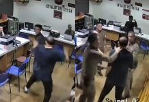 Insurance dispute explodes into violence inside Bangkok police station