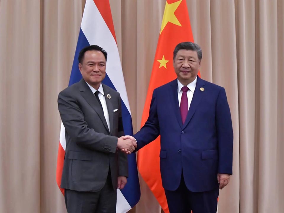 Thailand’s PM heads to Beijing for Xi talks and global AI forum