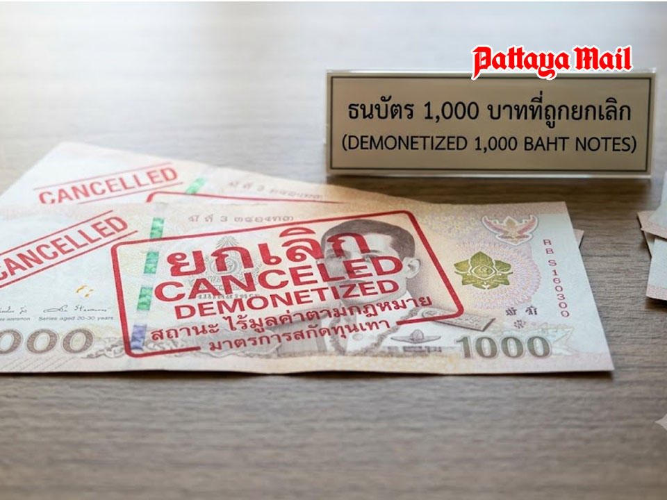 Should Thailand cancel the 1,000-baht note to expose grey money?