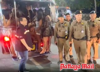 Pattaya Beach prostitution sweep ahead of 5,000 US sailors’ arrival